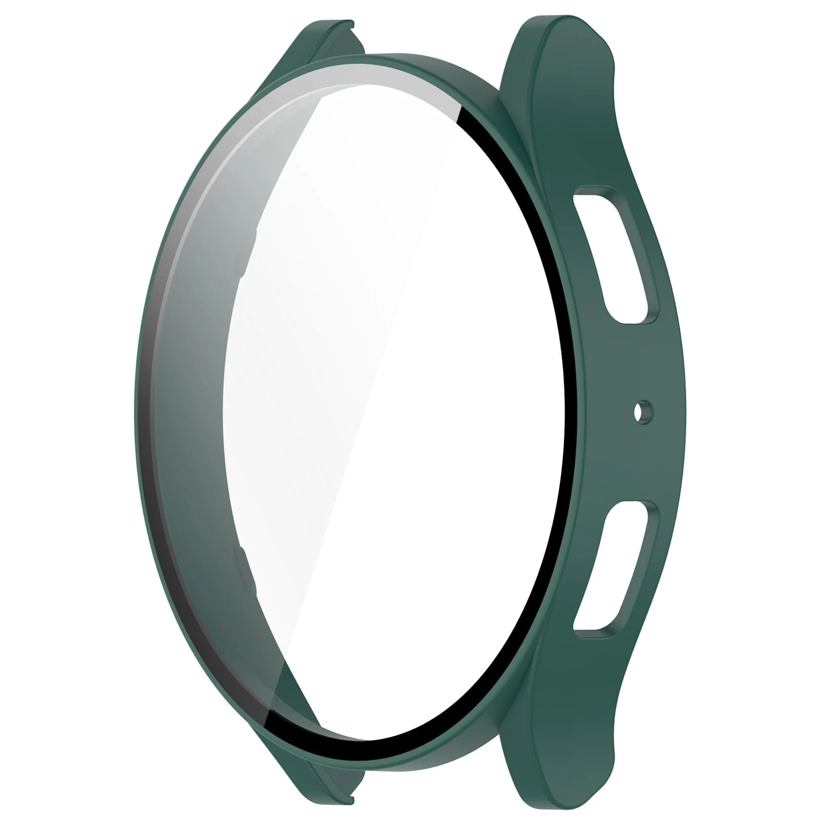 DL3 MOBILAK Full-Coverage Watch Case with Tempered Glass for Samsung Galaxy Watch 6 44 mm, Green