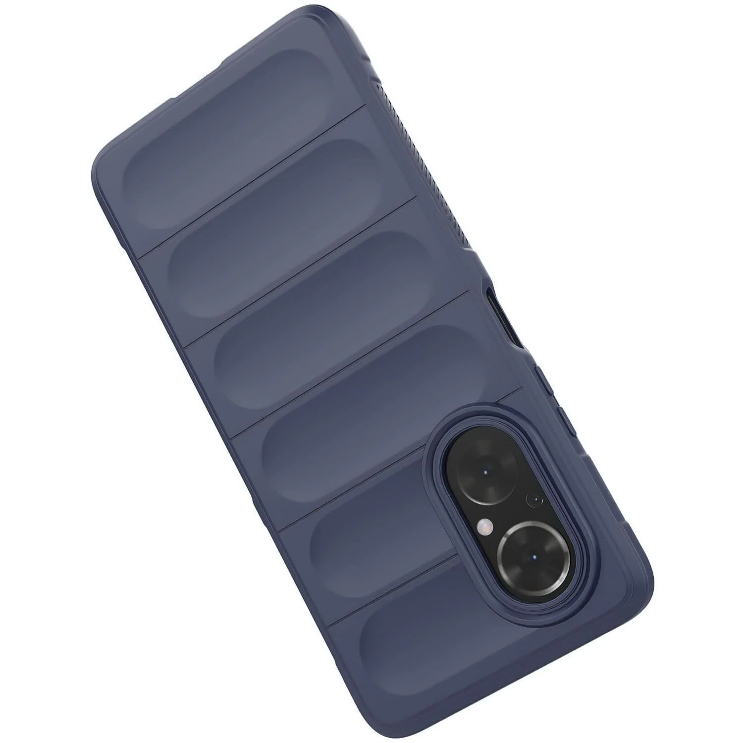 DL3 Mobilak Flexible Silicone and TPU Protective Case with Camera Protection for Huawei Nova 9 SE / Honor 50 SE - Blue