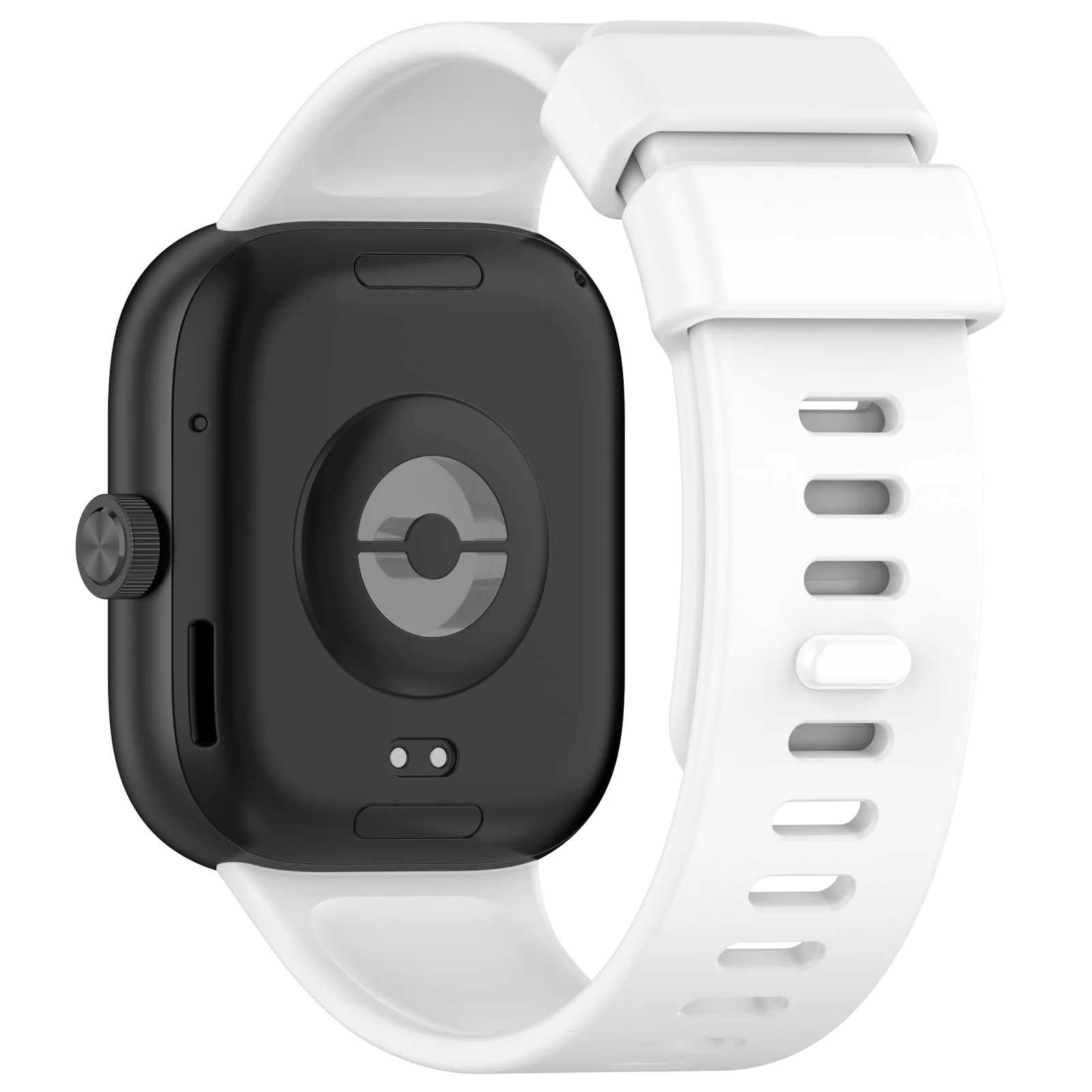 DL3 Mobilak Bracelet Compatible with Xiaomi Redmi Watch 6/5/4 / Xiaomi Smart Band 10 Pro/9 Pro/8 Pro, Soft TPU Replacement Strap Sports, Strap for Men and Women - White