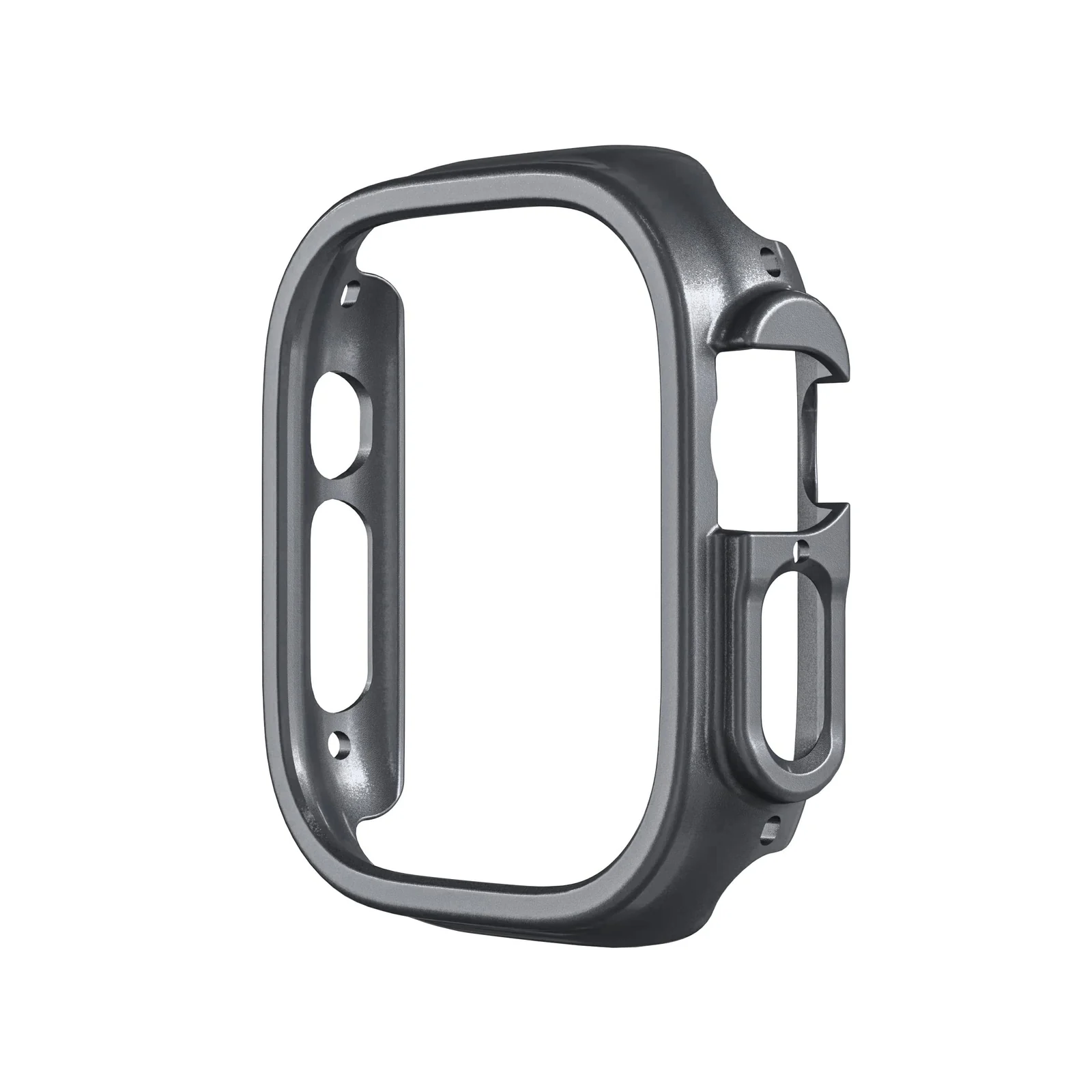 DL3 Mobilak Compatible For Apple Watch Ultra Case 49mm, Shockproof Ultra-Thin Hard PC Bumper Case All-Around Edge Protective Cover Frame[NO Screen Protector] for iWatch Accessories - Grey