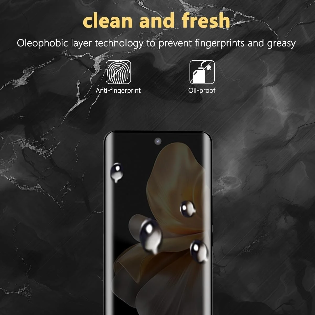DL3 Mobilak Screen Protector for vivo V30/V30 Pro SCREEN UV UV Glass Fingerprint Reader Support 3D Curved Anti-Spy Tempered Glass Screen Protector - Privacy