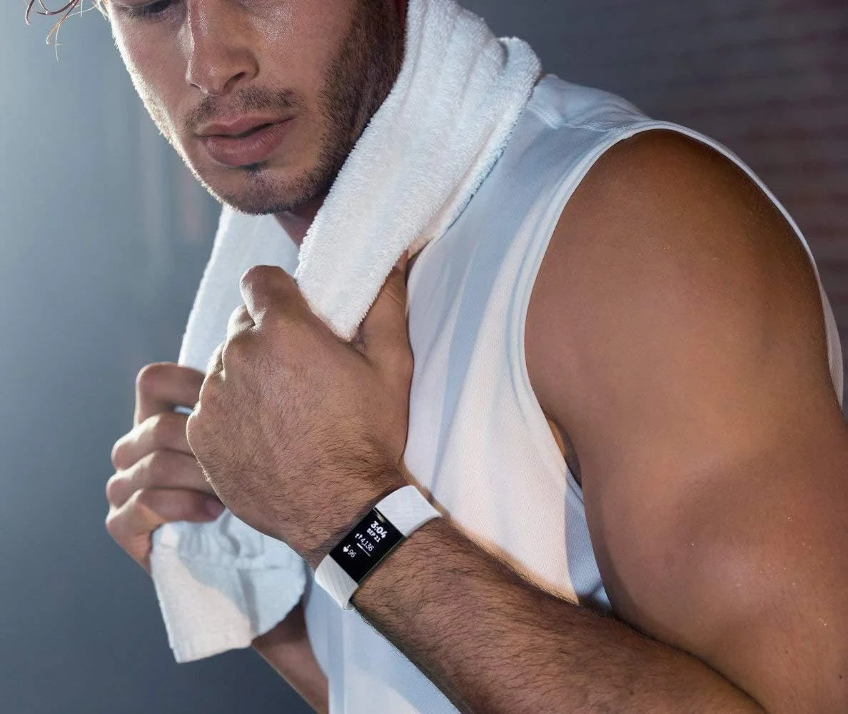 DL3 Mobilak Waterproof Bands for Fitbit Charge 4 / Fitbit Charge 3 / Charge3 SE, Replacement Wristbands for Women Men - White