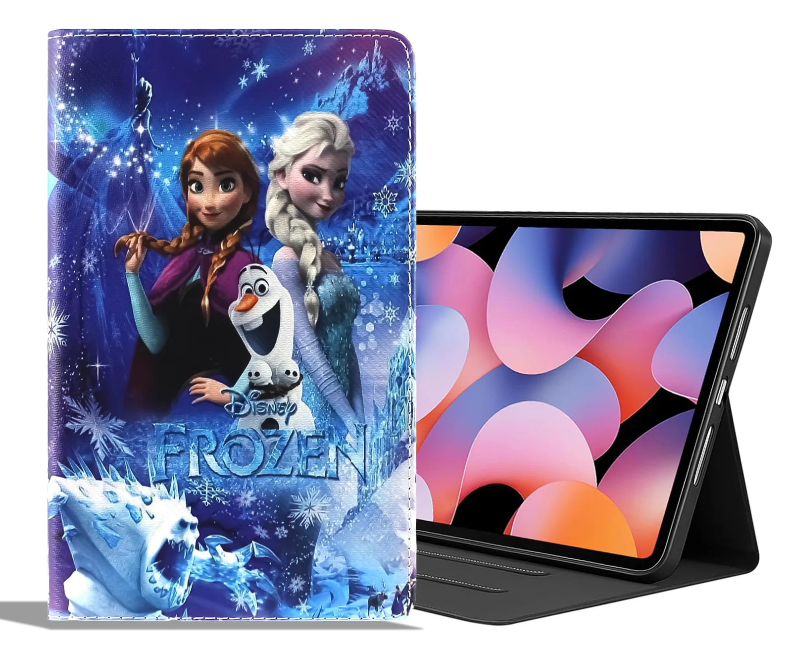 Dl3 Mobilak Case for Samsung Galaxy Tab A9 8.7-inch (SM-X110/X115/X117), Slim PU Leather Folio with Adjustable Stand, 3D Pattern Shock-Absorbing Tablet Cover (Style 12)