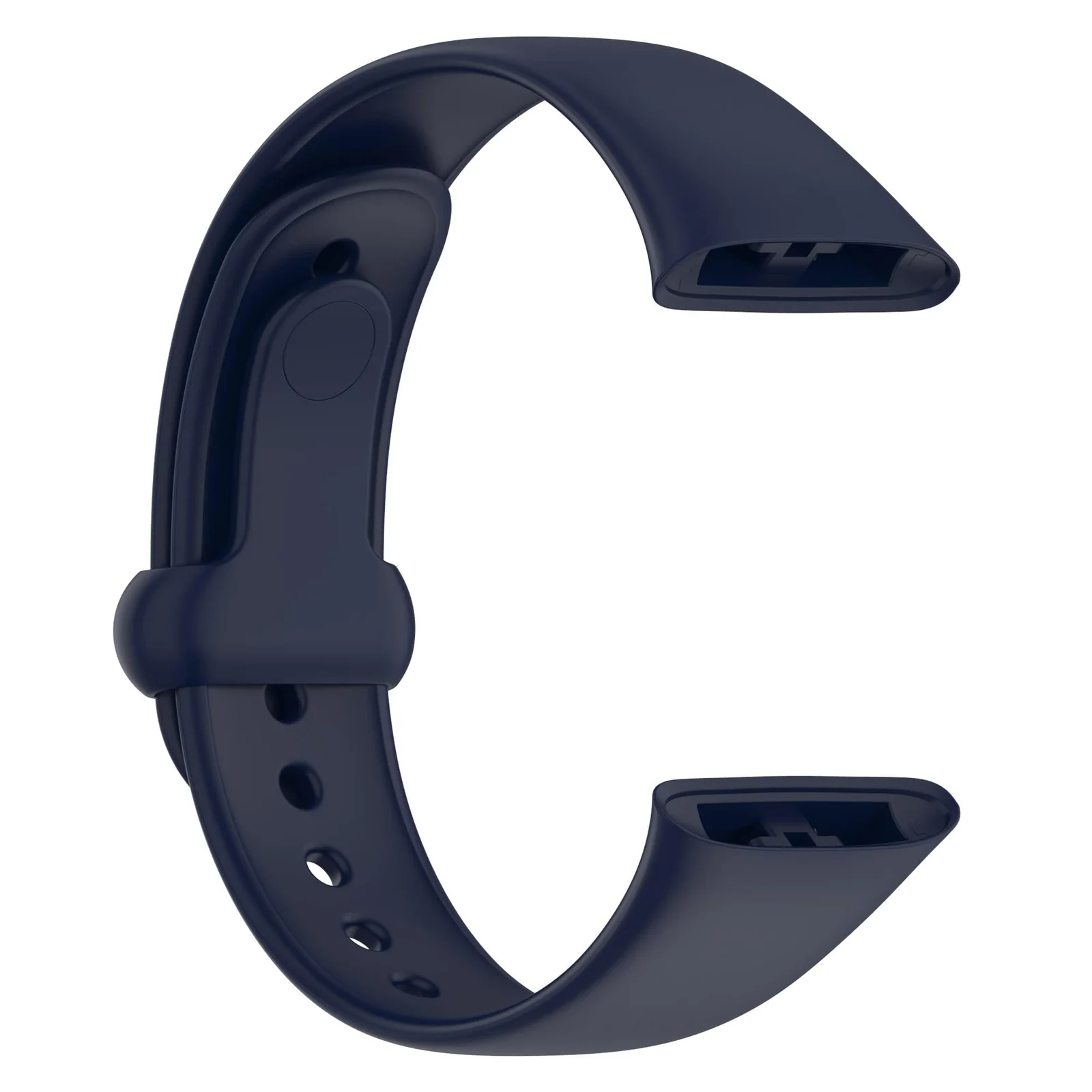 DL3 Mobilak Strap for Xiaomi Redmi Watch 3 Only, Soft Silicone Watch Band with Secure Buckle, Sport Replacement Wristband Bracelet Strap for Men & Women - Midnight Blue
