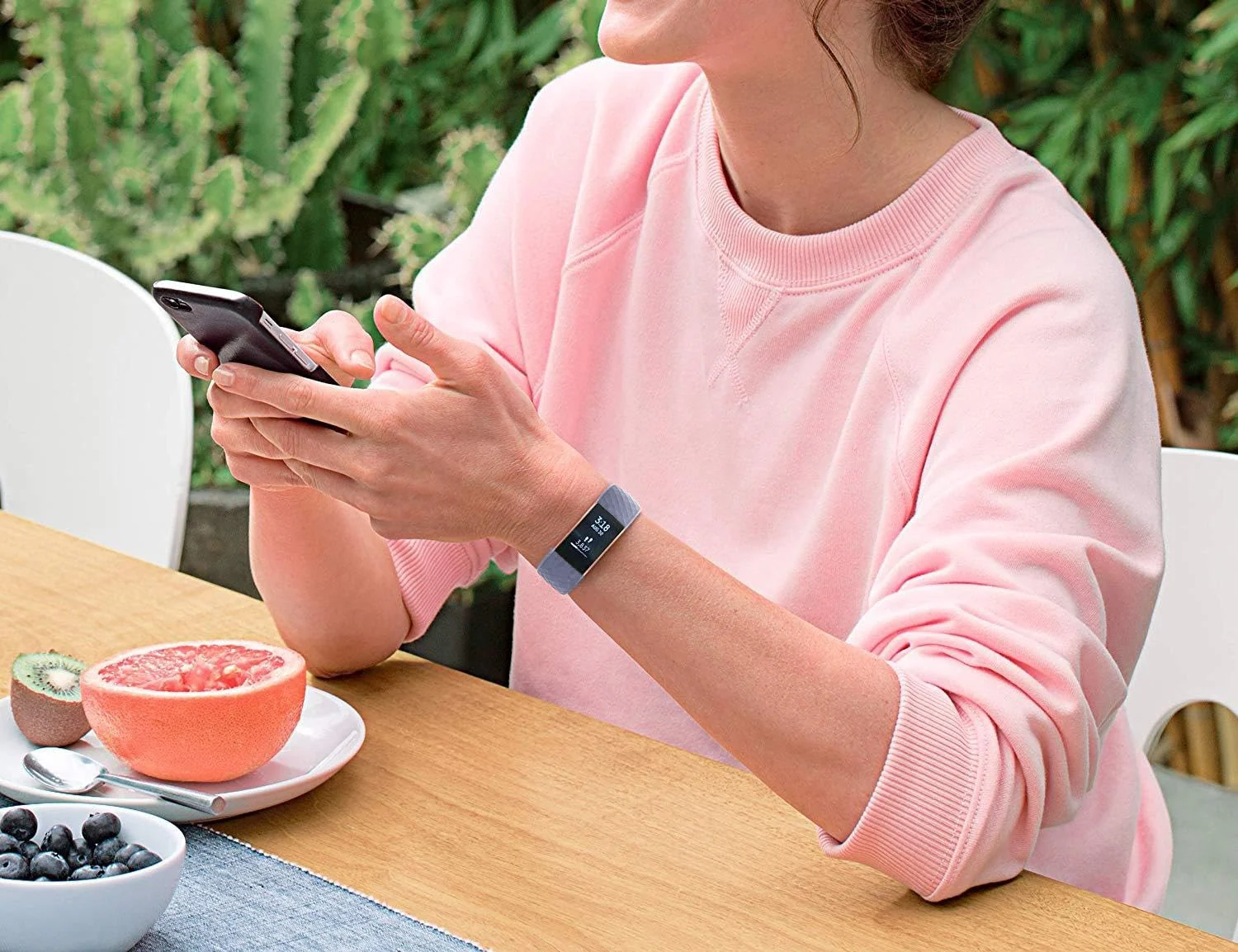 DL3 Mobilak Waterproof Bands for Fitbit Charge 4 / Fitbit Charge 3 / Charge3 SE, Replacement Wristbands for Women Men - Lavender