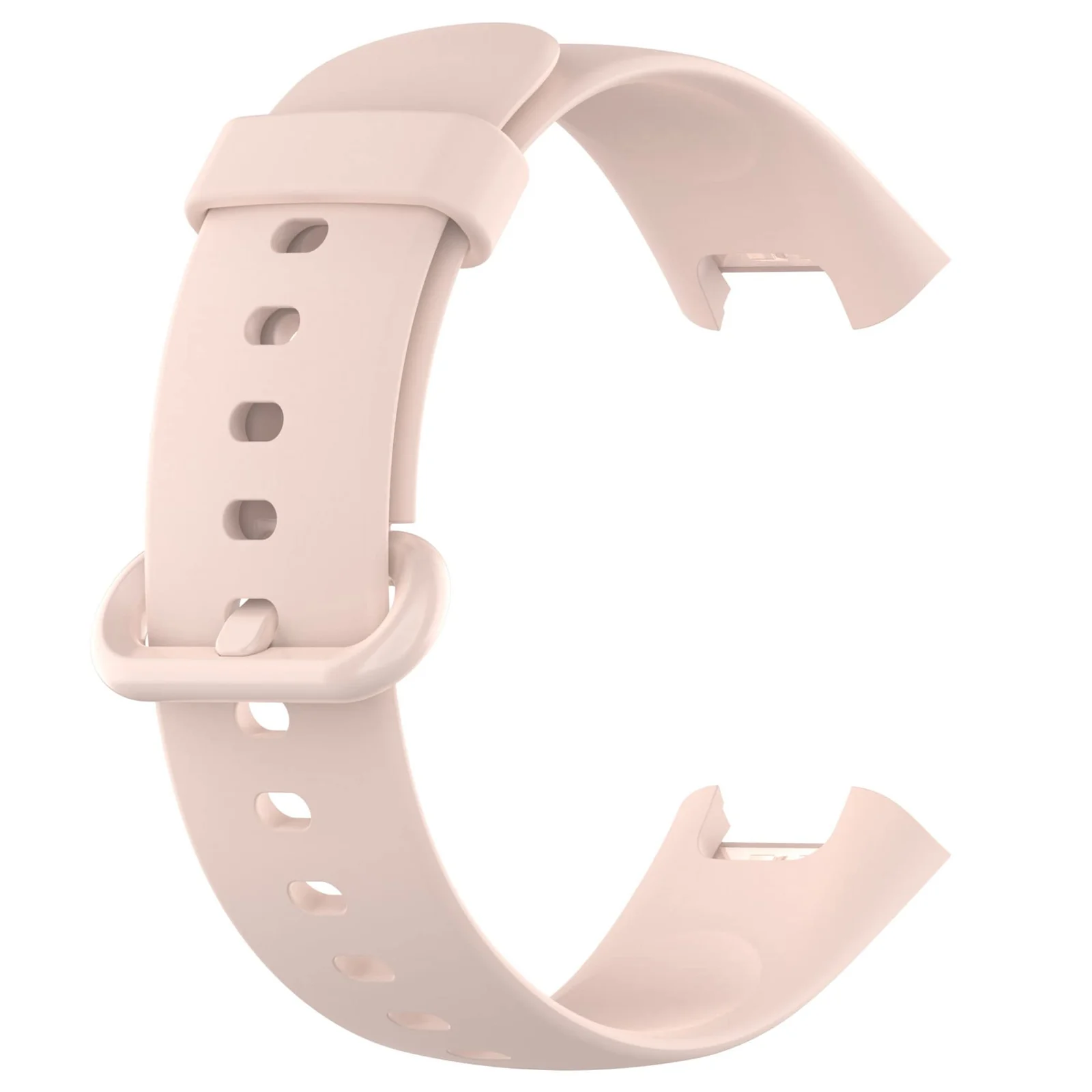 DL3 Mobilak Strap Compatible with Xiaomi Redmi Watch 2 Lite/Poco Watch/Redmi Watch 2 / Horloge 2 Soft Replacement Sport Silicone Strap - Light pink
