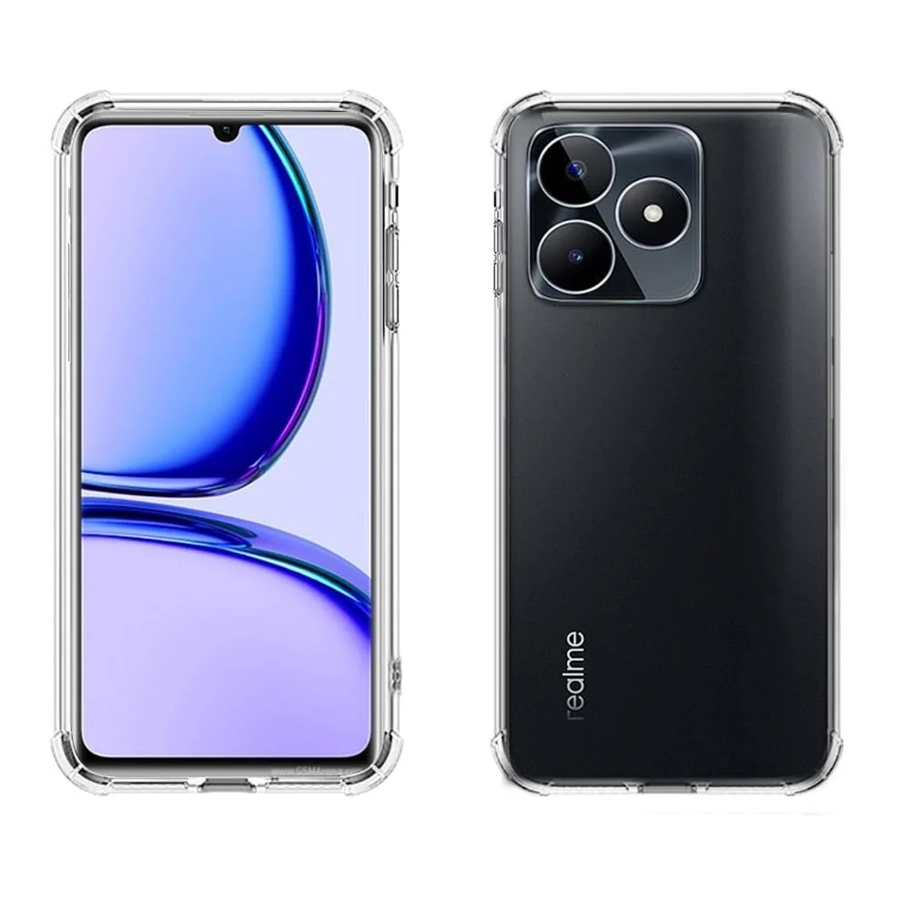 DL3 Mobilak Clear Protective Case for OPPO realme C53 / OPPO realme Narzo N53 - Clear