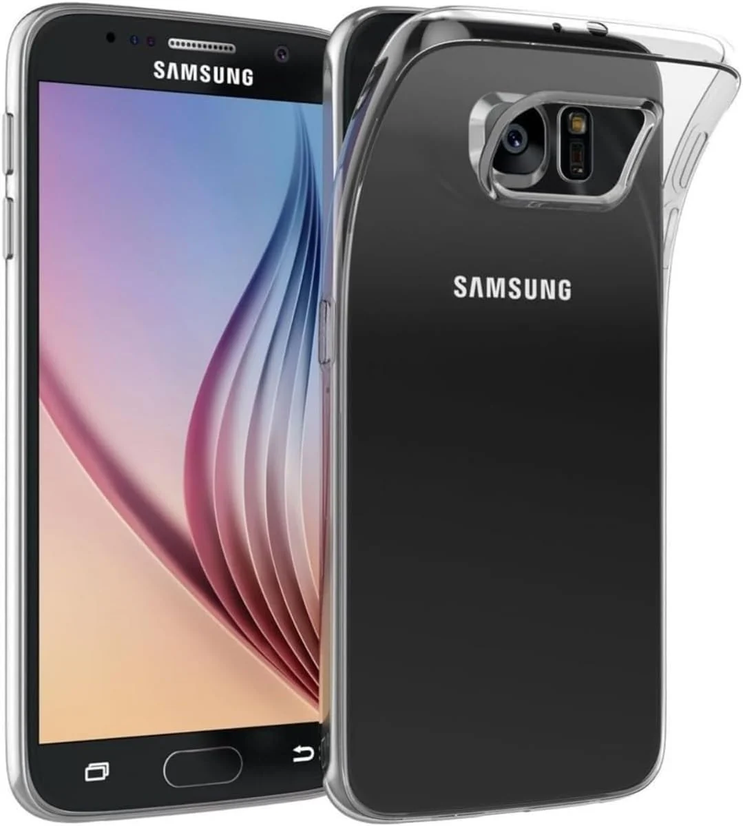 DL3 Mobilak Case Compatible with Samsung Galaxy Note 5 Case Crystal Soft TPU Gel Case Flexible Silicone Anti-Scratch Camera Protection TPU Cover - Clear