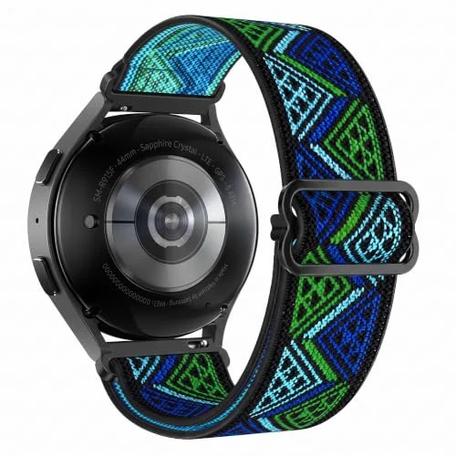 22MM Strap Nylon Loop Band For Xiaomi Redmi Watch 5 Active/5 Lite/for Samsung Galaxy Watch 46MM/Watch 3 45MM/Gear S3/for Huawei watch (GT7 GT6 GT5 GT4 GT3 46MM)/GT2E/GT 7 Pro/GT 6 Pro (Blueprint)