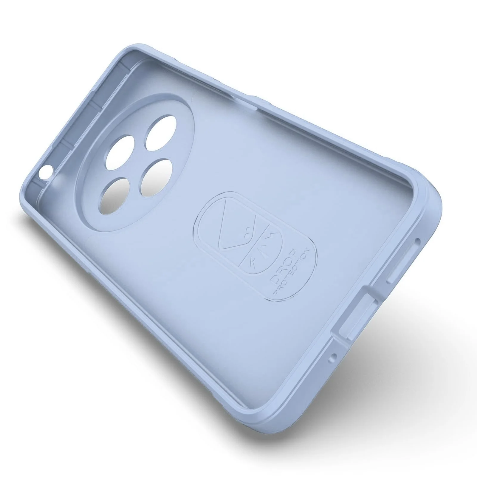 DL3 Mobilak Soft Silicone Protective Case for Xiaomi Redmi 14C 4G / Poco C75 with Camera Protection - Baby Blue