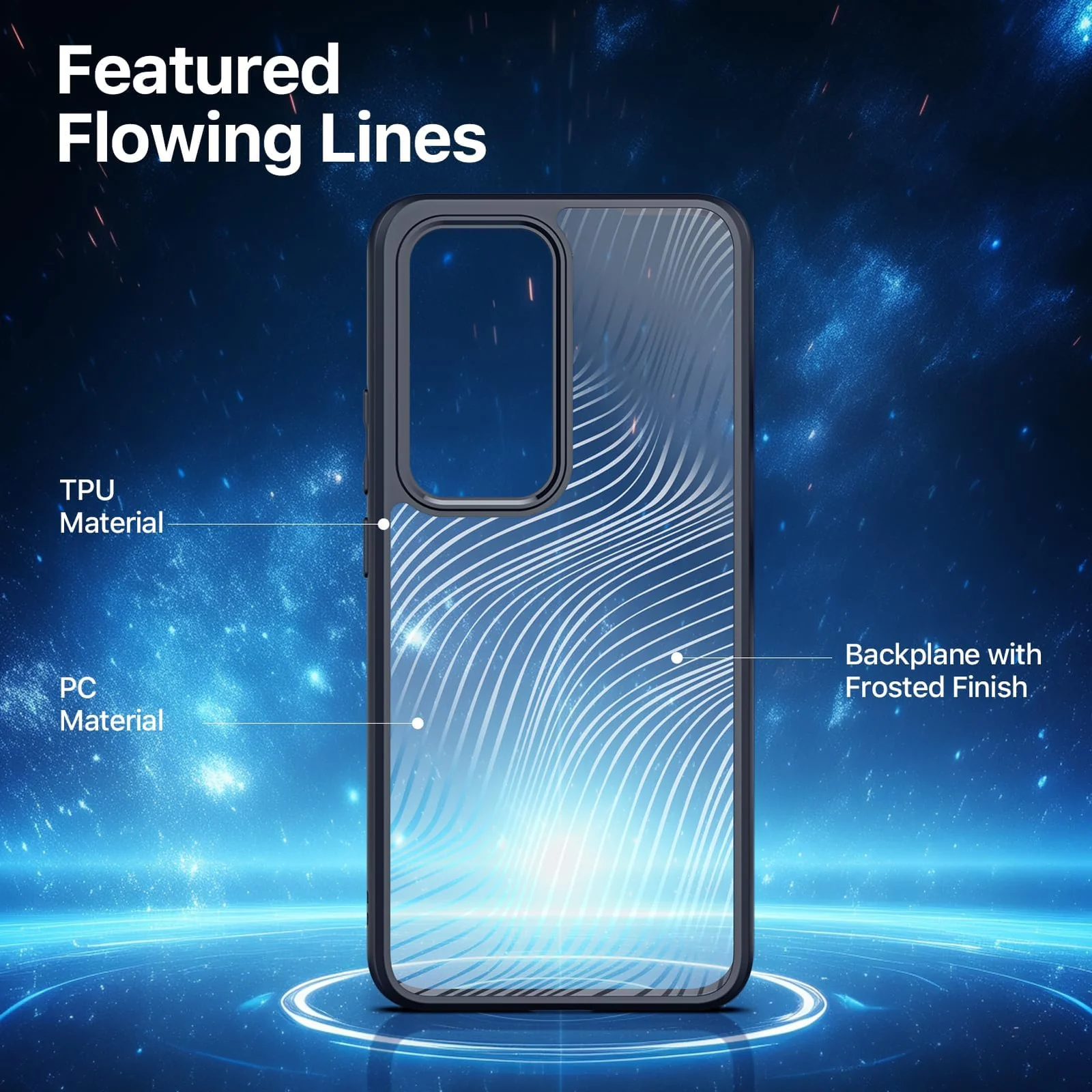 DL3 Mobilak Compatible with OPPO Reno 12 5G Case Waterproof, Full-Body Heavy Duty Shockproof Phone Case, Translucent Matte Cover, Built-in Camera Lens Protective - Black