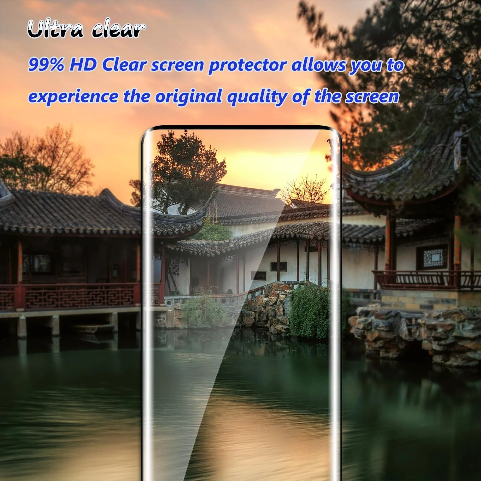 DL3 Mobilak Screen Protector for OnePlus 11 5G, Tempered Glass Screen Saver Premium HD Protective, Scratch Resistant, NO-Bubble, 9H Hardness, Full Coverage Film - Clear