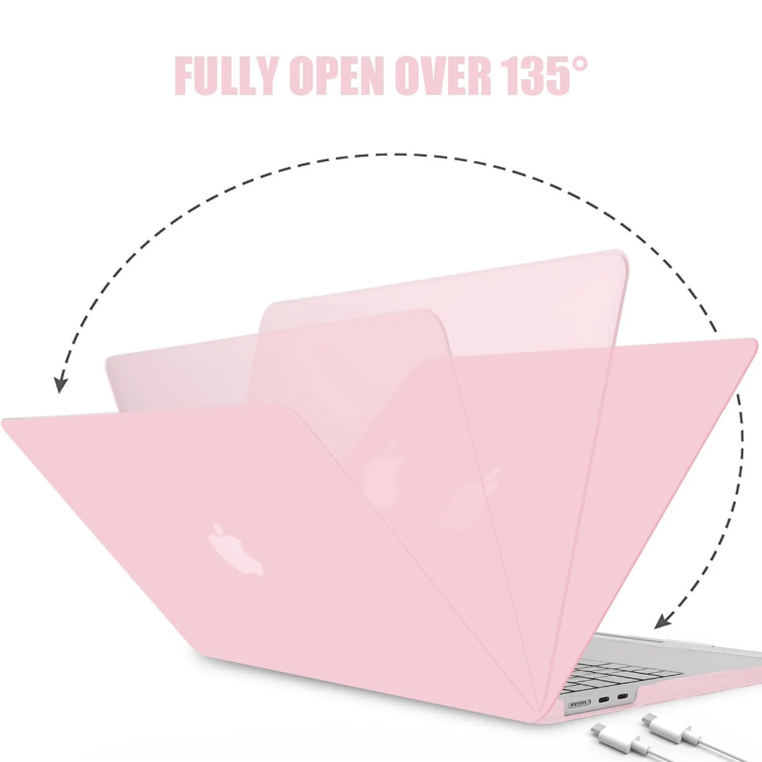 DL3 Mobilak Compatible with MacBook Pro 15 inch Case with Retina Display Older Version A1398 Release 2015 2014 2013 2012, Protective Plastic Hard Shell Case Cover - Baby Pink