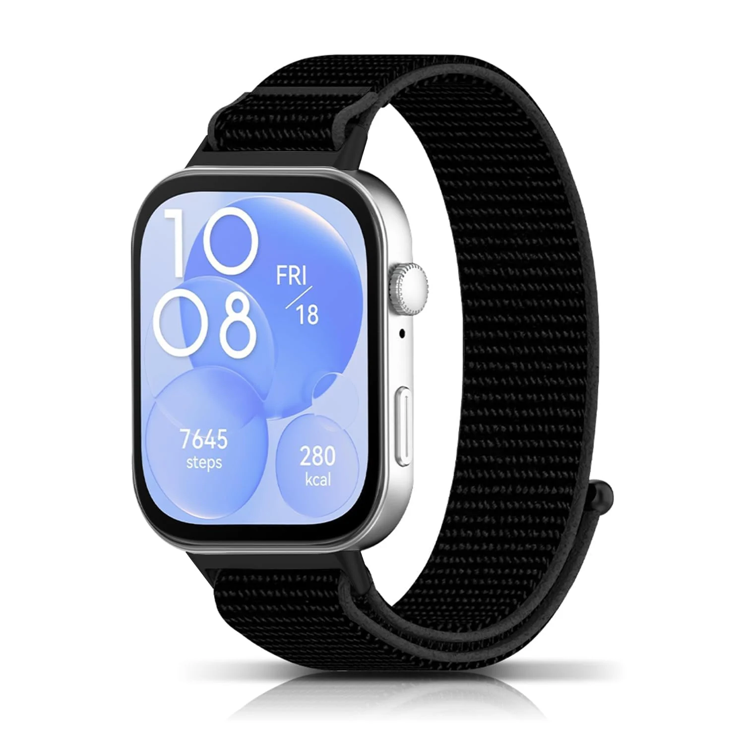 DL3 MOBILAK Elastic Nylon Watch Strap for Huawei Watch Fit 3 / Fit 4 / Fit 4 Pro / Fit 5 / Fit 5 Pro