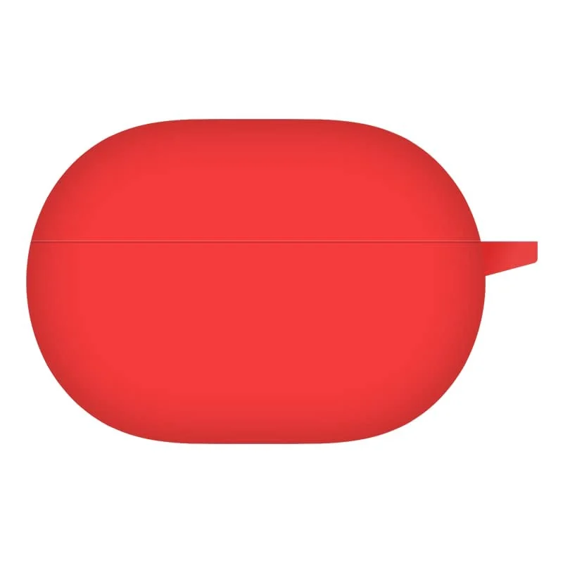 DL3 Mobilak Silicone Cover Case Compatible with Huawei Freebuds Pro 2 2022 Portable Protective Case Cover With Hook For Huawei Freebuds Pro 2 - Red