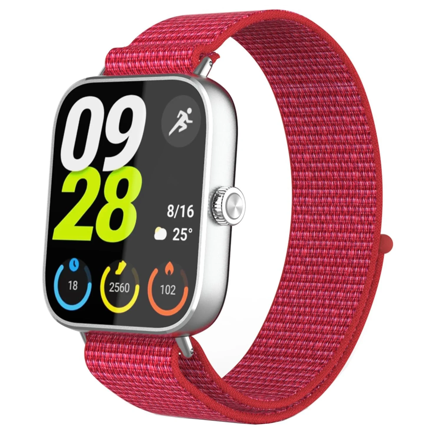 DL3 Mobilak Nylon Strap for Redmi Watch 4/Redmi Watch 5/Xiaomi Smart Band 8 Pro/Band 9 Pro, Men and Women Breathable Elastic Bracelet, Adjustable Straps Replacement Band Sport Watchband