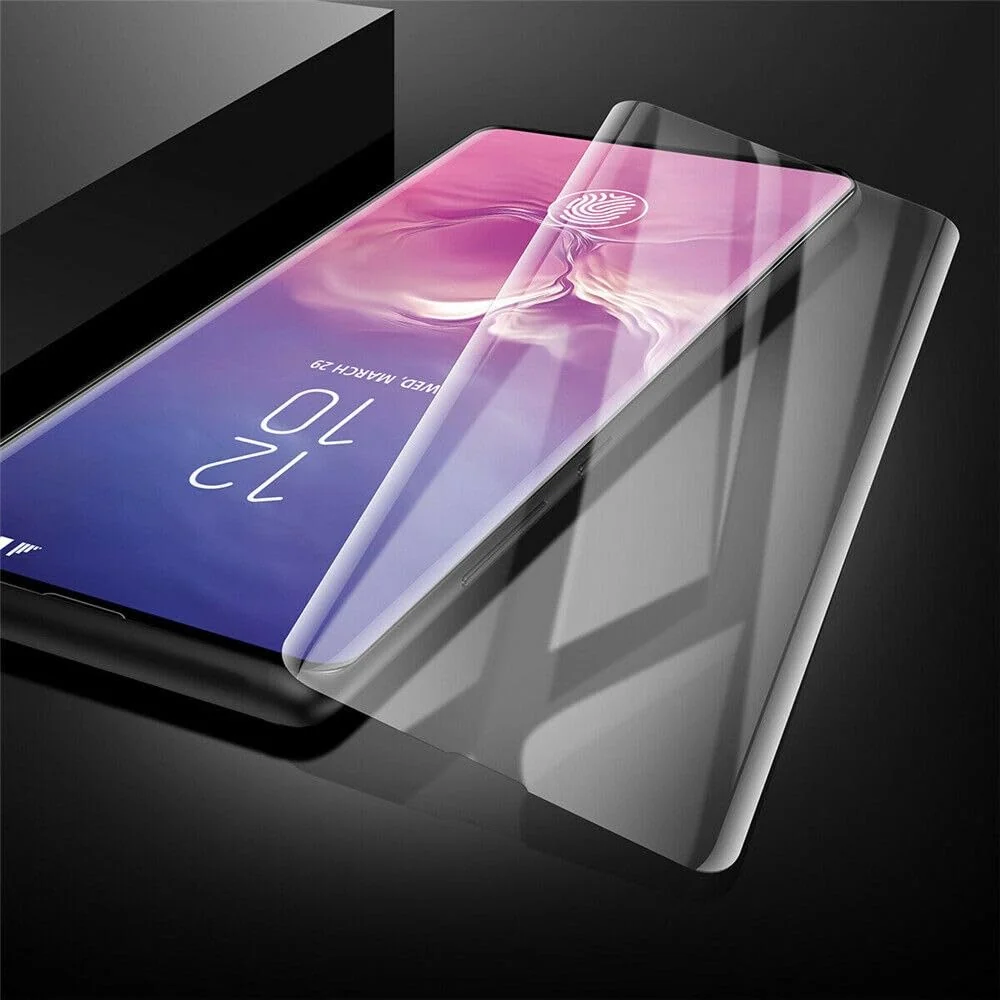 DL3 Mobilak Full Glass Screen Protector for Samsung Galaxy Note 20 Ultra - Tempered Glass Full Glue Cover Film - Clear