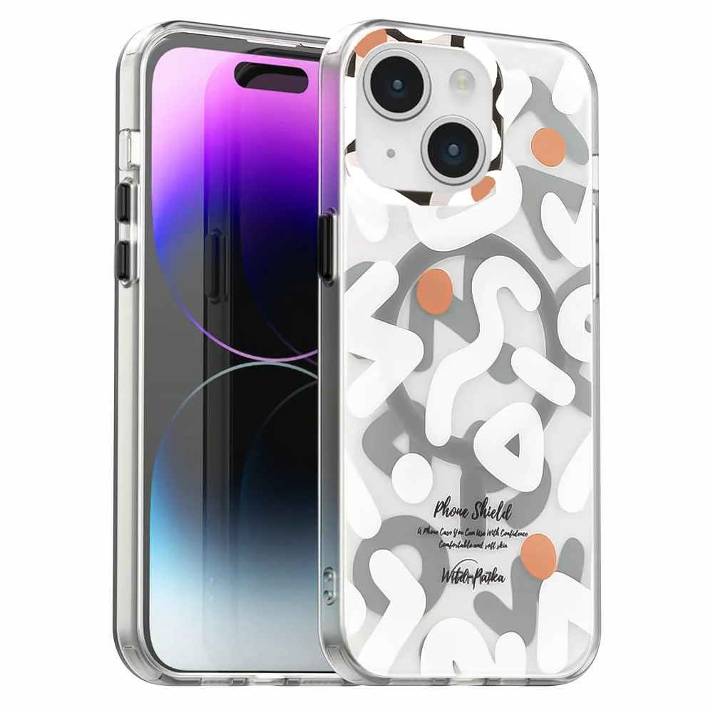 DL3 Mobilak Matte MagSafe-Compatible Magnetic Case for iPhone 13 / iPhone 14 with Camera Protection and Shockproof Design