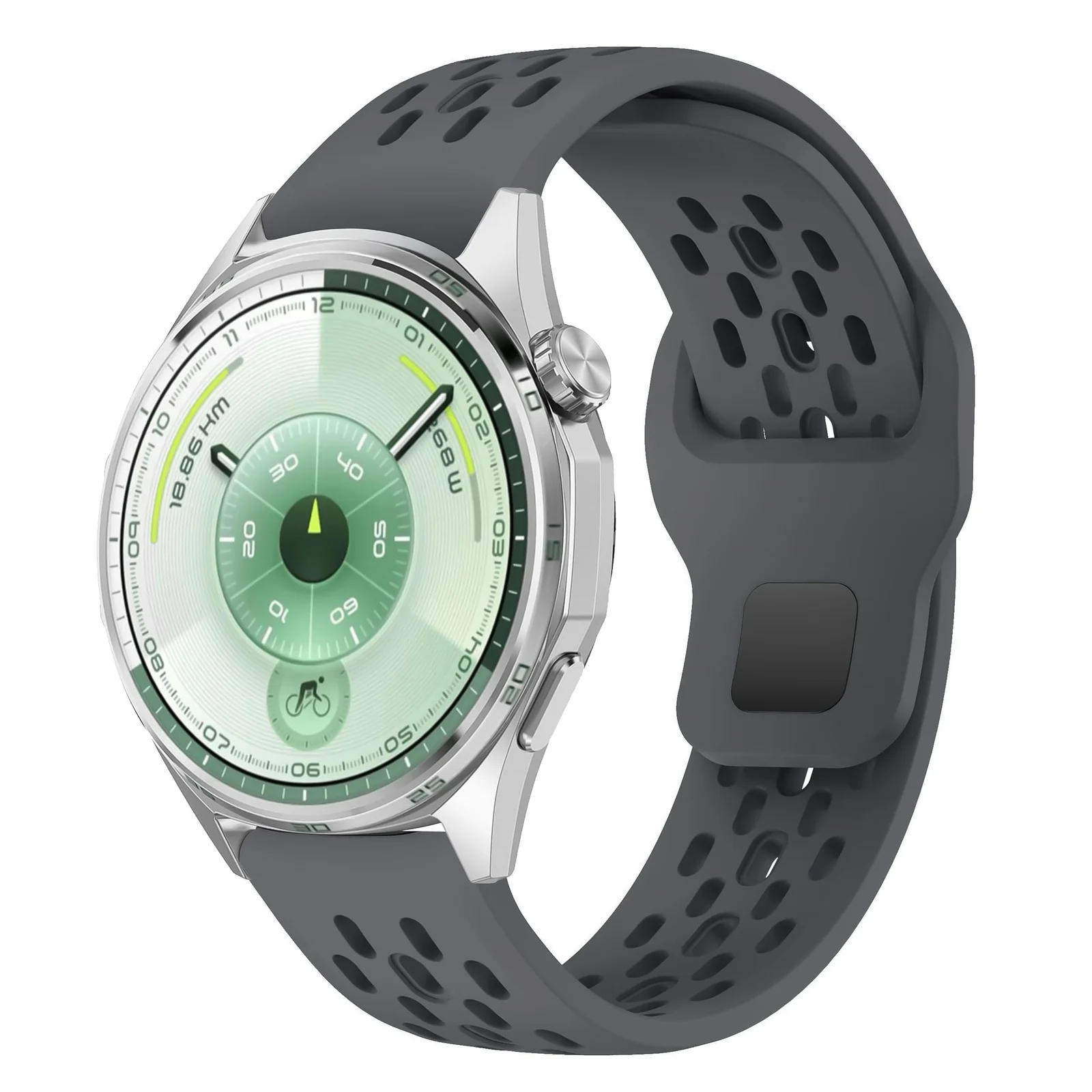 DL3 Mobilak 22mm Breathable Sport Band for Xiaomi Redmi Watch 5 Lite/5 Active/Samsung Galaxy Watch 3 45mm/Watch 46mm/Gear S3/Huawei watch GT6 GT5 GT4 GT3 GT2 (46MM)/GT2E/GT 3 Pro/GT 5 Pro, Soft Silicone Strap