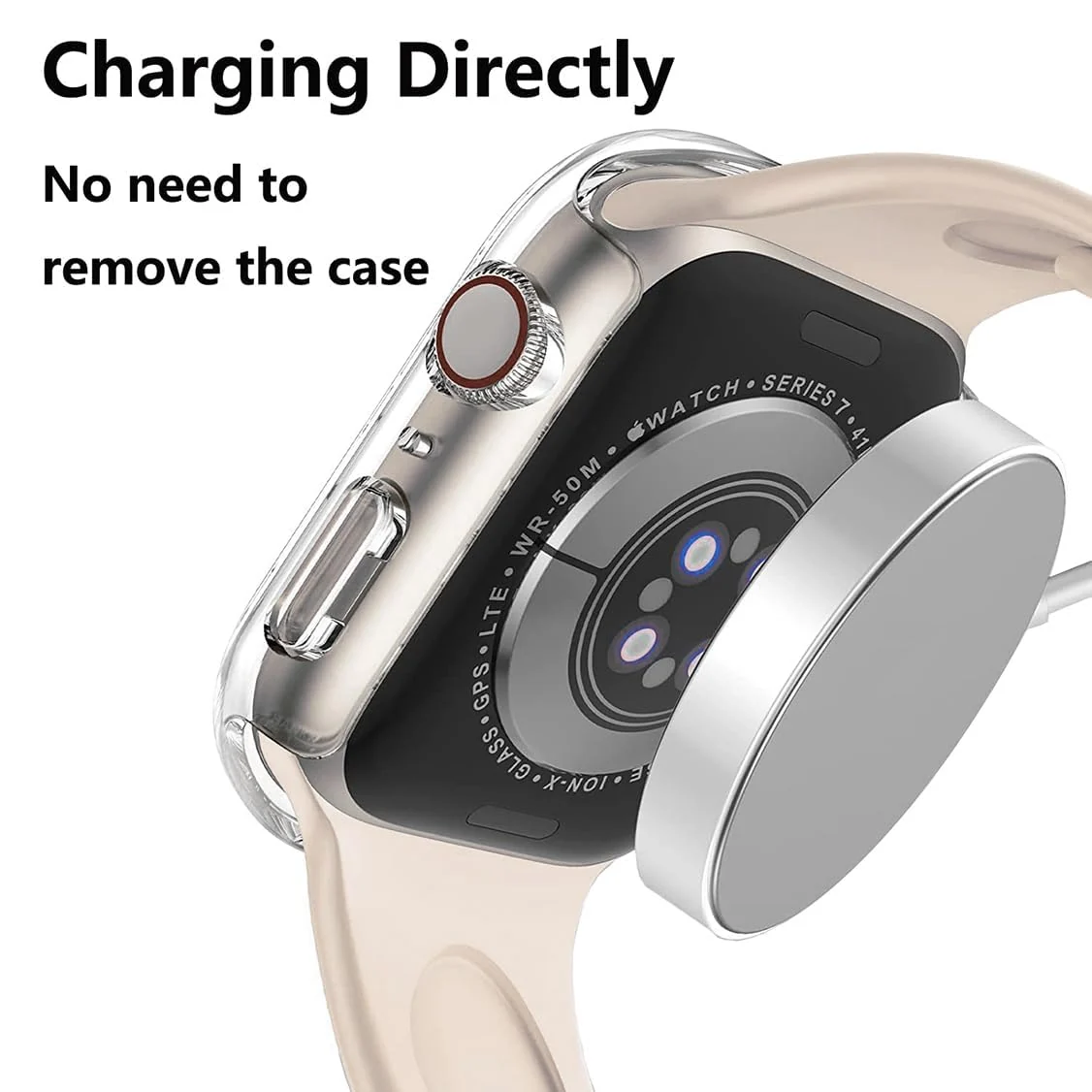 DL3 MOBILAK Full-Coverage Watch Case with Tempered Glass for Apple Watch Series 10 46 mm, Wine Red