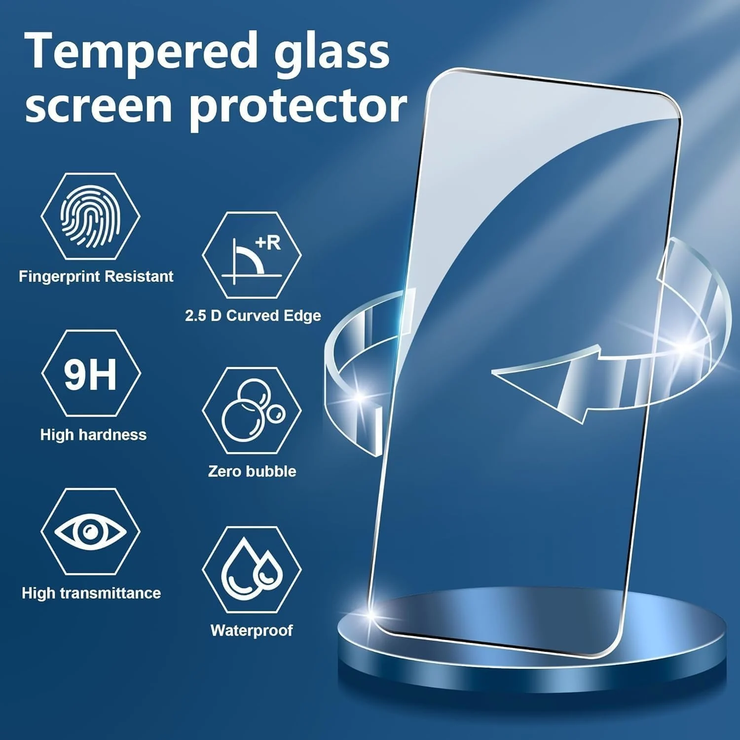 DL3 Mobilak for Xiaomi Redmi Note 14 4G Tempered Glass Screen Protector, 9H Hardness Anti-Scratch Tempered Glass flim, Case Friendly, Anti-Scratch - Clear