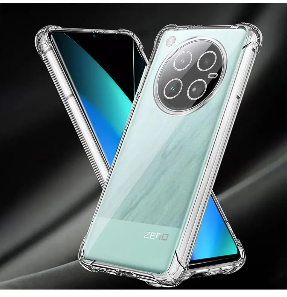 DL3 Mobilak Clear Protective Case for infinix zero 40 - Clear