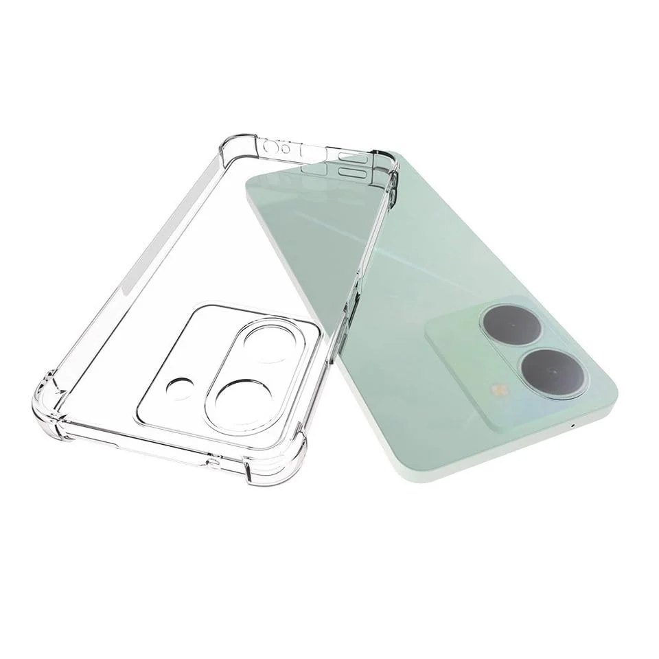 DL3 Mobilak Clear TPU Case for vivo Y36 4G, Camera protection, Shock-absorbing protection, Non-slip grip - Clear