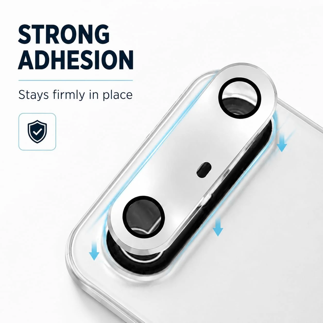 DL3 MOBILAK Individual Ring Camera Lens Protector for Tecno Spark Slim - Silver