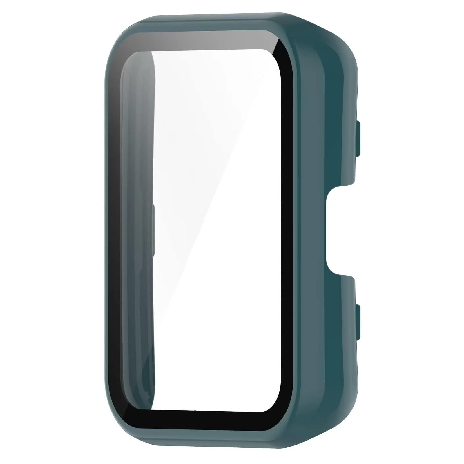 DL3 MOBILAK Full-Coverage Watch Case with Tempered Glass for Huawei Watch Fit 2, Green