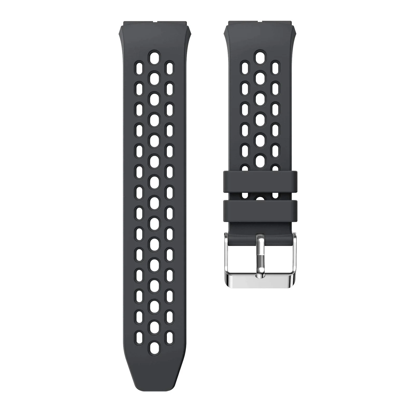 DL3 MOBILAK Strap Replacement Bands Compatible with 22MM Huawei Watch GT2E Bands,Adjustable Accessory Soft Silicone Sport Wristband for Women Men - Grey