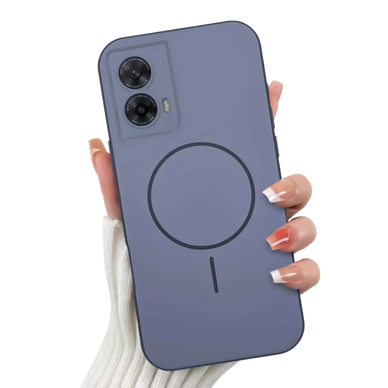 Motorola Moto G85 5G / Edge 50 Fusion — DL3 Mobilak Case For Motorola Moto G85 5G / Edge 50 Fusion Slim Design [Not Compatible with MagSafe] Soft Silicone Case Flexible TPU Anti-Scratch Protective Cover with Full Camera Protection