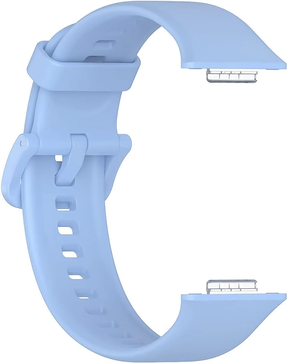 DL3 Mobilak Silicone Watch Band Compatible With Huawei Watch Fit 2 - Sky Blue