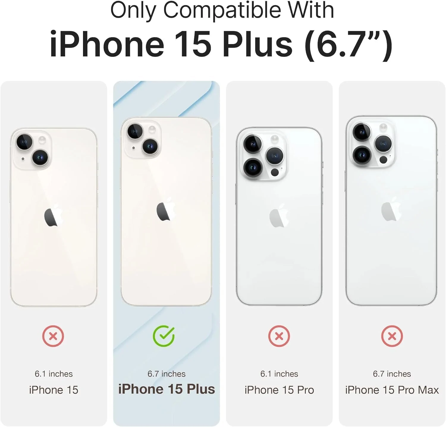 DL3 Mobilak iPhone 15+ Plus Screen Protector, Tempered Glass Film for iPhone 15 Plus 6.7, 9H Mobile Phone Screen Protectors Anti-Scratch Anti-Shatter Anti-Impact Bubble Free Ultra Resistant HD Clear - Black