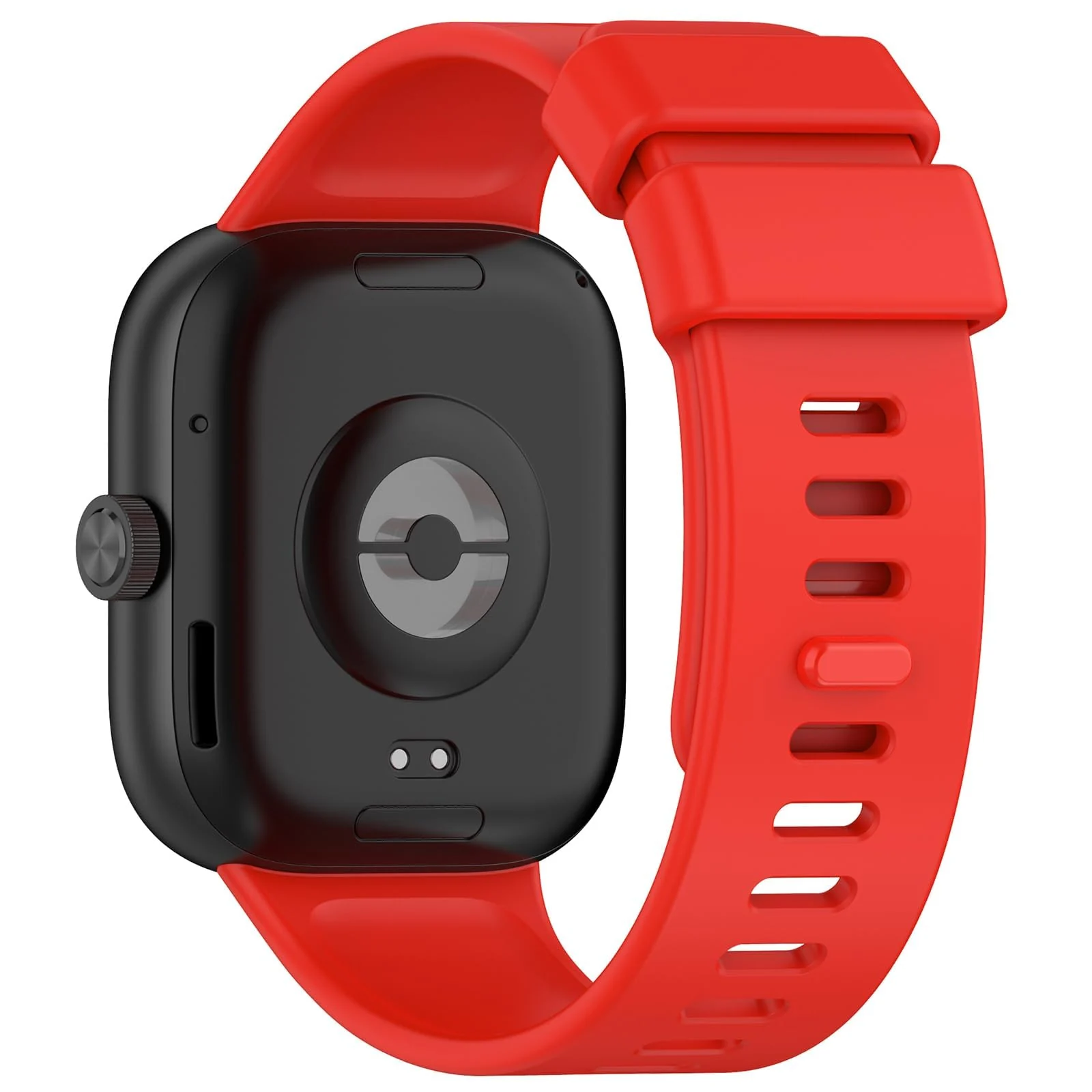 DL3 Mobilak Bracelet Compatible with Xiaomi Redmi Watch 6/5/4 / Xiaomi Smart Band 10 Pro/9 Pro/8 Pro, Soft TPU Replacement Strap Sports, Strap for Men and Women - Red