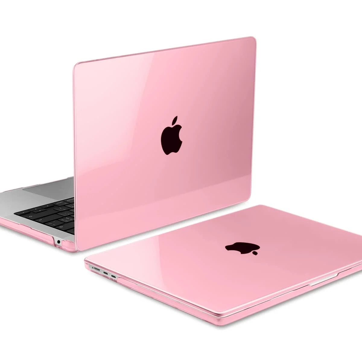 DL3 Mobilak Compatible with MacBook Pro 16 inch Case 2024 2023 2022 2021 M4 M3 M2 M1 A3403 A3186 A2991 A2780 A2485 Pro Max Liquid Retina Touch ID, Protective Plastic Hard Shell Cover - Pink