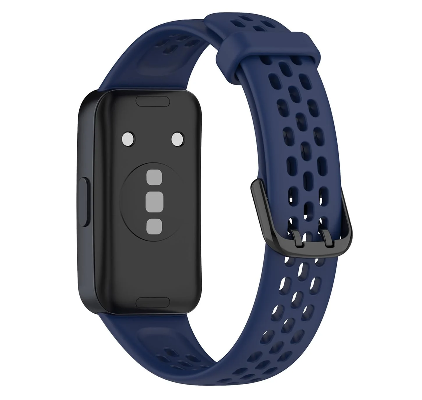DL3 Mobilak Strap for HUAWEI Band 9 / HUAWEI Band 8 Replacement Band, Silicone Belt, Soft, Waterproof, Sweatproof, Easy to Put on and Take Off, HUAWEI Band 8/Band 9 Replacement Strap, Sport Band - Dark Blue