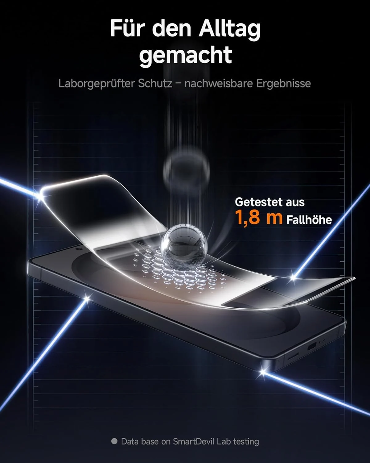 DL3 Mobilak Screen Protector for Samsung Galaxy S26 Ultra 5G, Tempered Glass Screen Saver Premium HD Protective, Scratch Resistant, NO-Bubble, 9H Hardness, Full Coverage Film - Clear