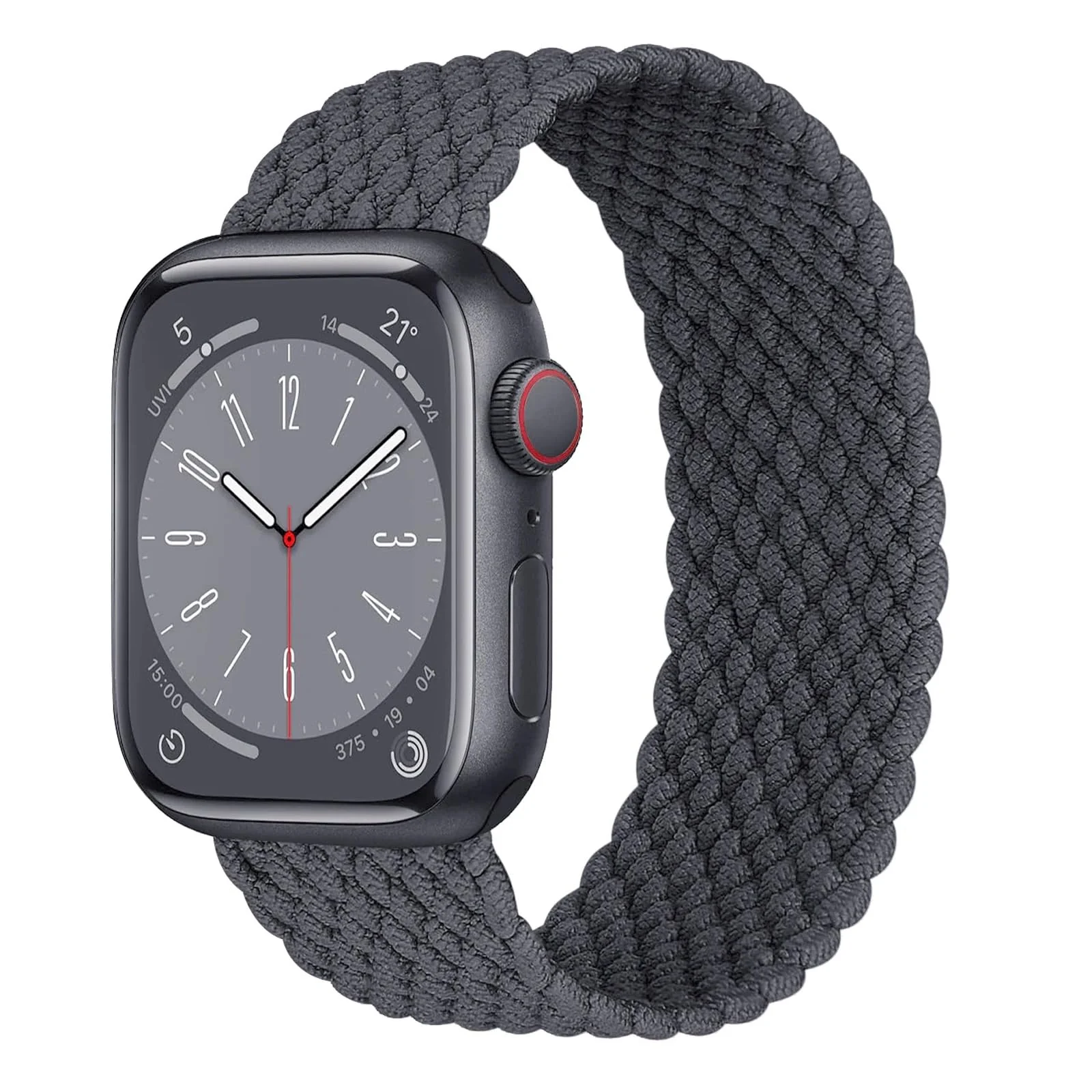 Small — DL3 Mobilak Braided Solo Loop Band For Apple Watch Band 49mm 45mm 44mm 42mm, Replacement Wristband Nylon Strap for iWatch Series SE 9/8/7/6/5/4/3/2/1/Ultra/Ultra 2 (Small)