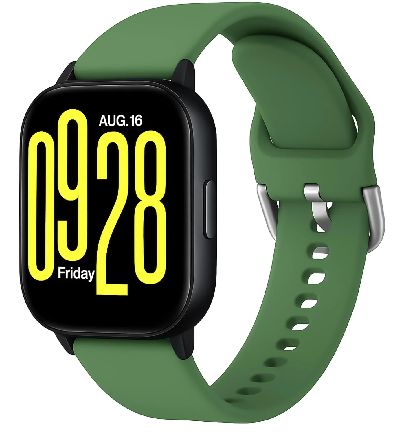DL3 Mobilak Straps Compatible with Xiaomi Redmi Watch 5 Active/Redmi Watch 5 Lite Bracelet, 22mm Soft Silicone Replacement Band Sports Strap Wristbands [Wear-resistant] [breathable] - Clover Green