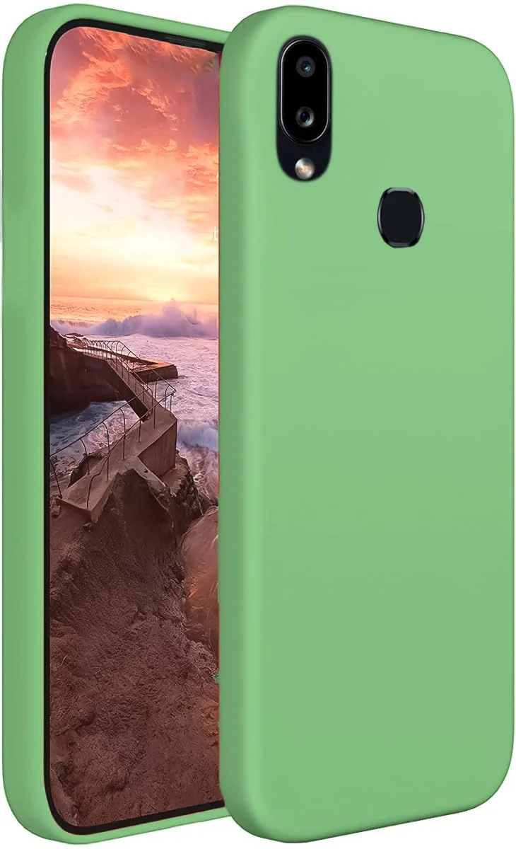 Dl3 Mobilak Xiaomi Redmi Note 7 / Note7 Pro Case,Soft Flexible Silicone Gel Rubber Bumper Cover,Slim Fit Full Body Shockproof Protective Phone Case (Lavender)