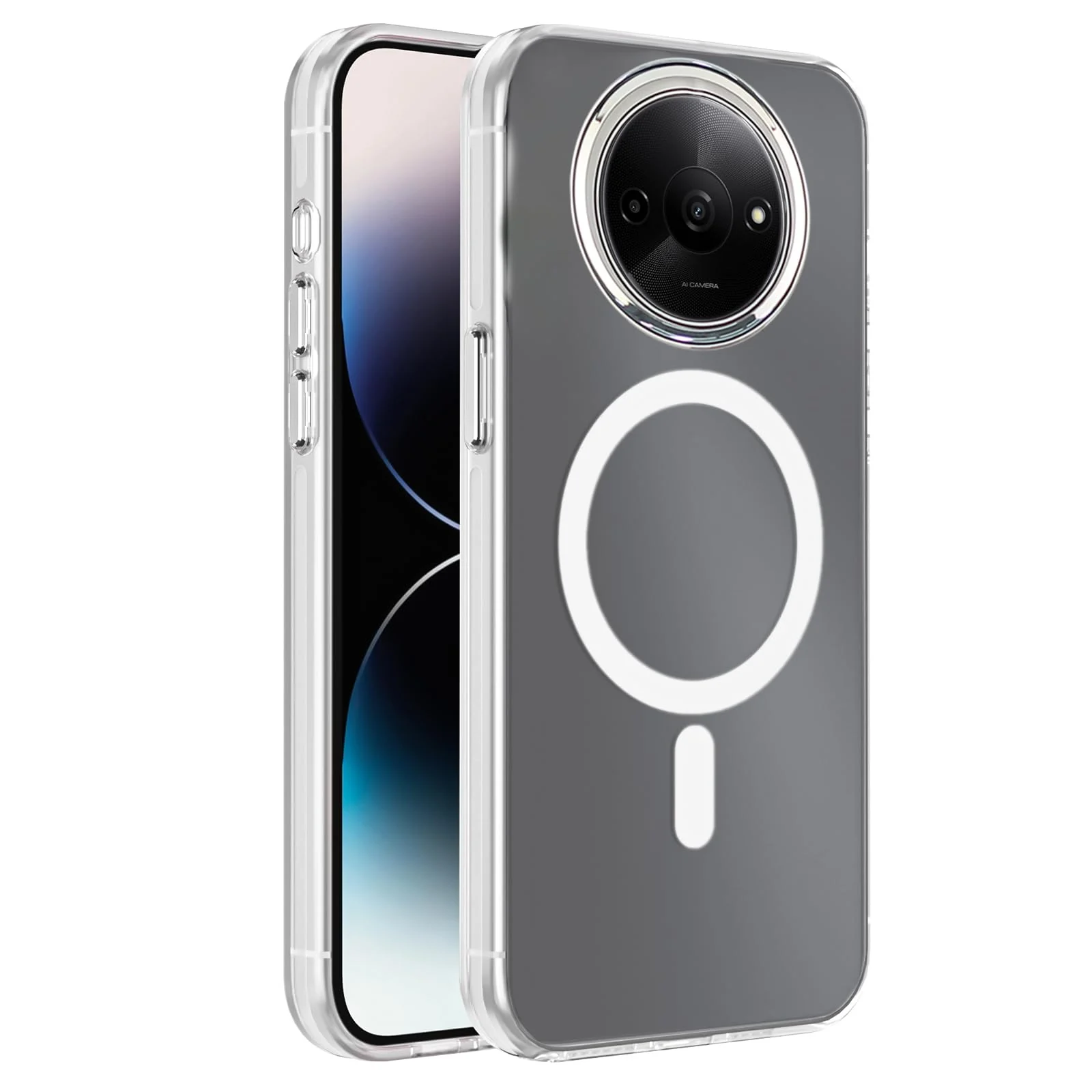 DL3 Mobilak Clear TPU Case for Xiaomi Redmi A3 / Redmi A3x, Not compatible with MagSafe, Camera protection, Shock-absorbing protection - Clear