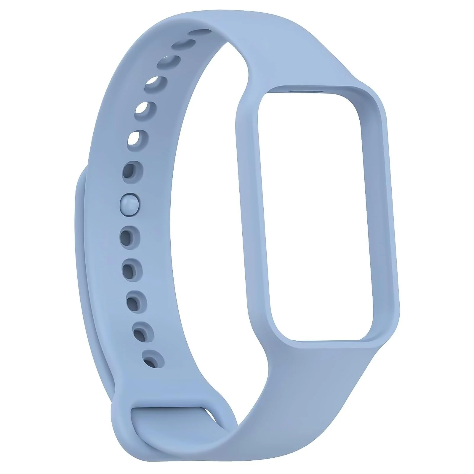 DL3 Mobilak Smart Watch Strap for Xiaomi Redmi Band 2, Sport Silicone Watch Band Wrist Strap, Replacement Bracelet Wristband Wrist Strap for Xiaomi Redmi Smart Band2 Accessories - Baby Blue