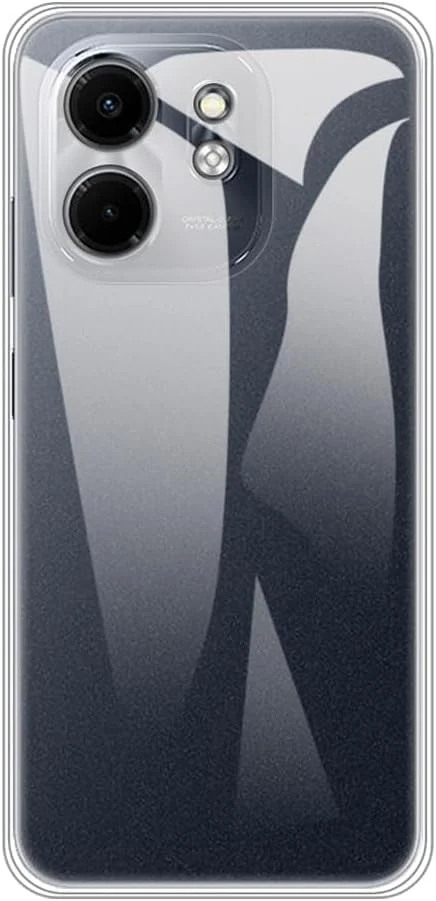 DL3 Mobilak Case Compatible with Infinix Smart 9 & Hot 50i, Case Crystal Soft TPU Gel Case Flexible Silicone Anti-Scratch Camera Protection TPU Cover - Clear