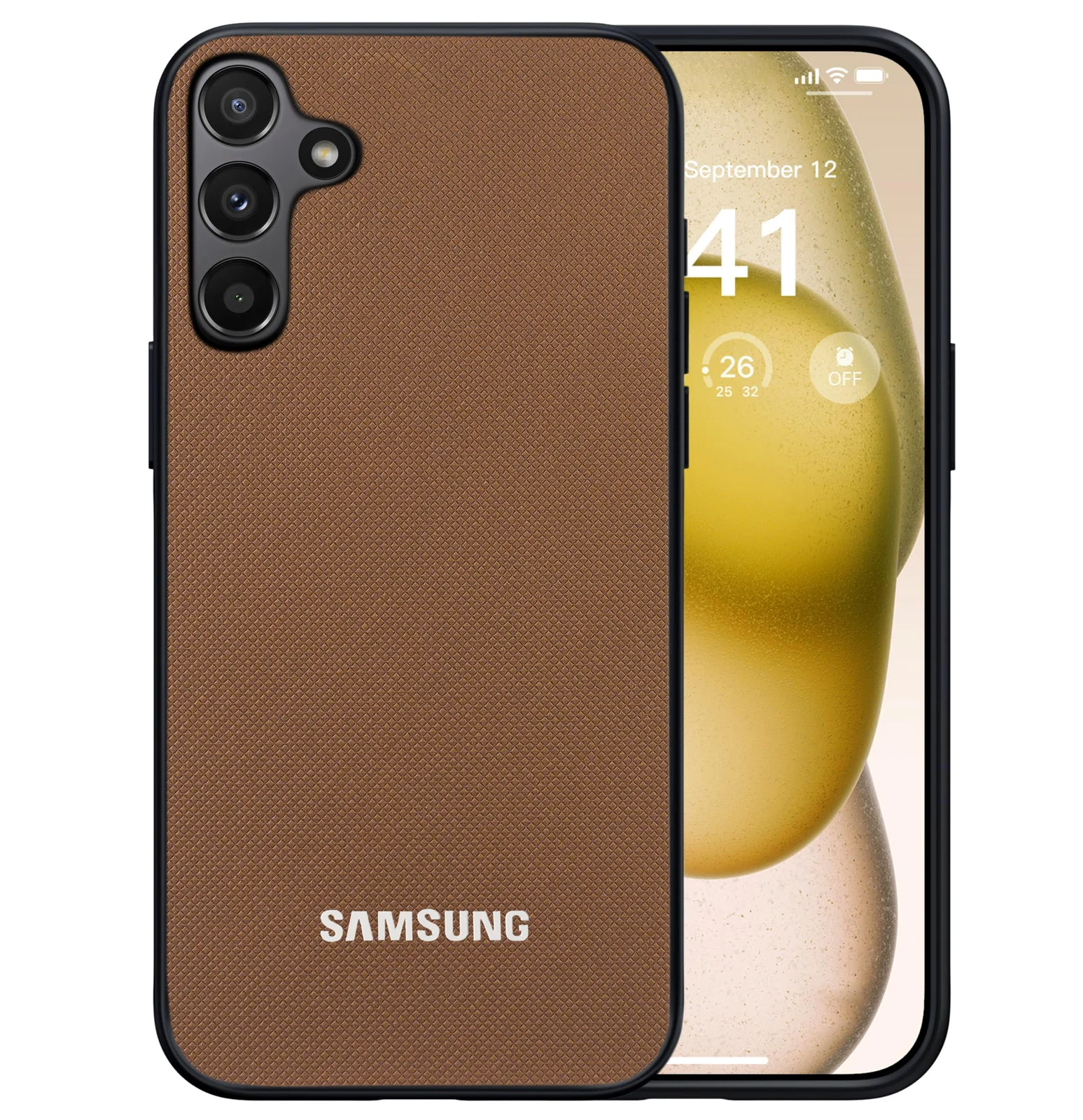 DL3 Mobilak PC and TPU Protective Case for Samsung Galaxy A25 with Camera Protection and Shockproof Design