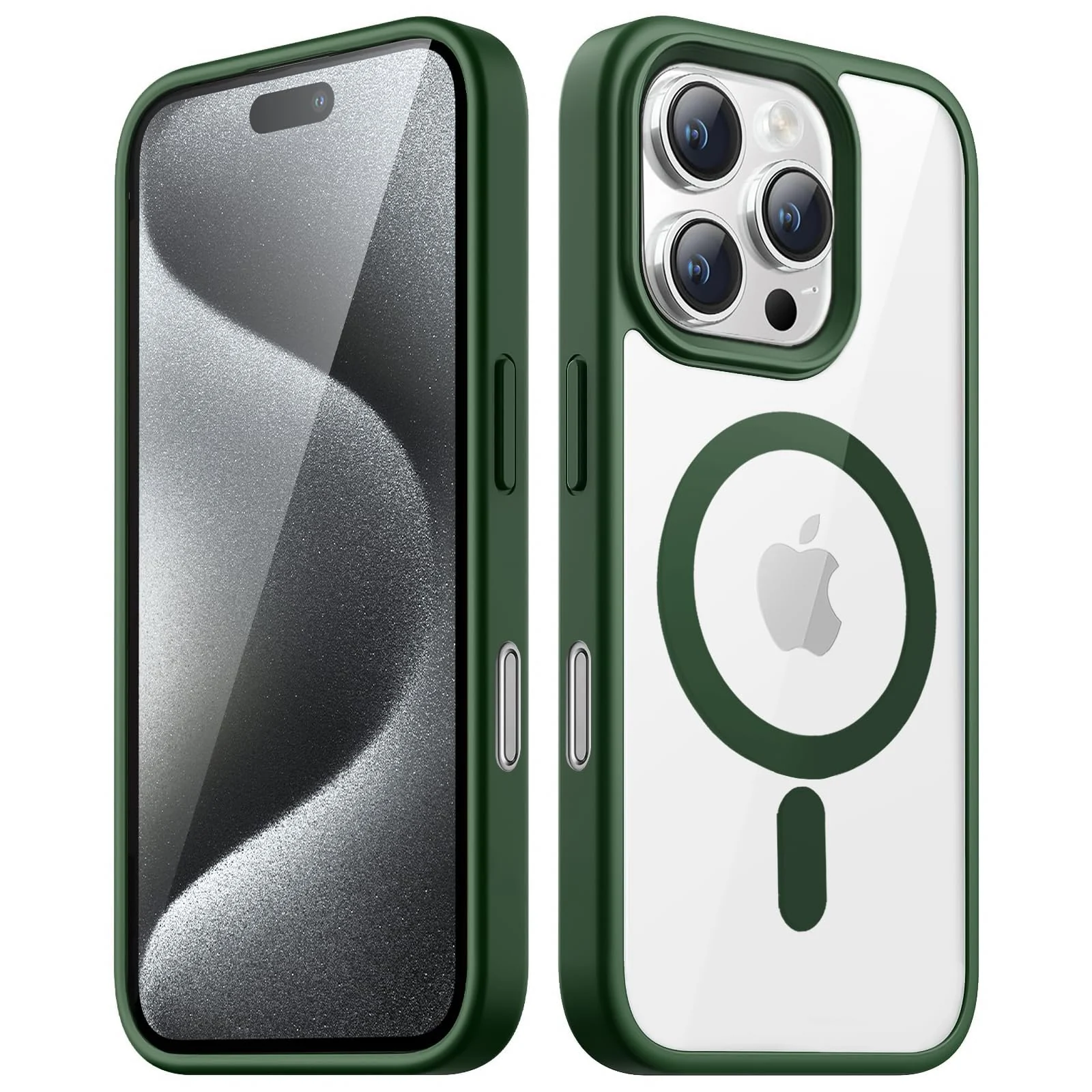 iPhone 16 Pro Max 6.9-Inch — DL3 Mobilak Translucent Matte Case for iPhone 16 Pro Max 6.9-Inch Compatible with, Compatible with MagSafe accessories, Shock-absorbing protection, Scratch-resistant surface