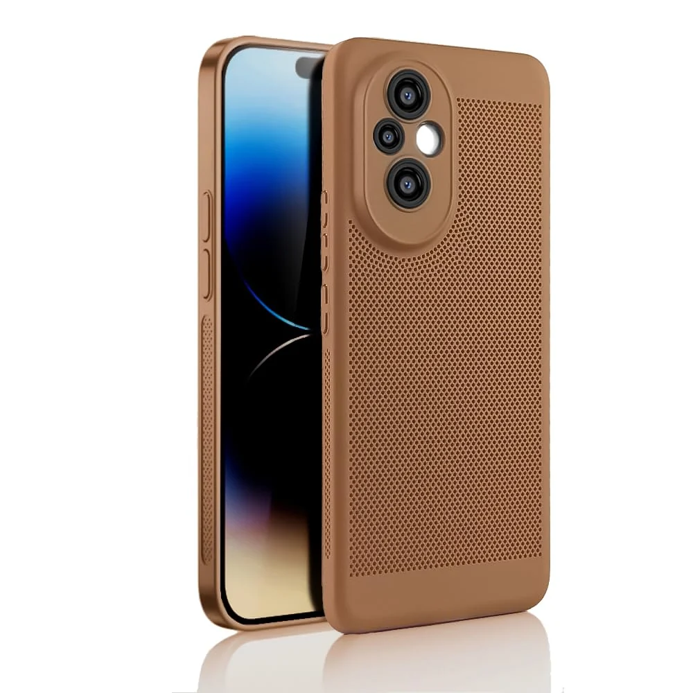 Dl3 Mobilak Case For Honor 200 Pro 5G Heat Dissipation Case with Built-in Camera Lens Protector Slim Fit Breathable Cooling Anti-Fingerprint Hard PC Back Shockproof Cover (Black)