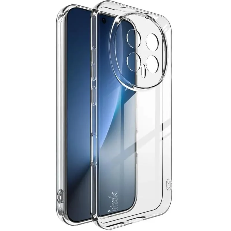DL3 Mobilak Case Compatible with Honor Magic 8 5G, Case Crystal Soft TPU Gel Case Flexible Silicone Anti-Scratch Camera Protection TPU Cover - Clear