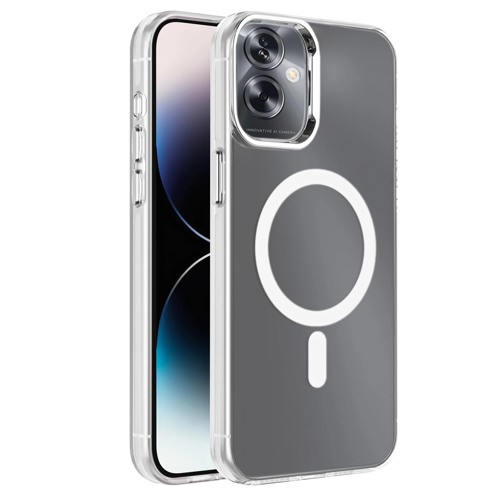 DL3 Mobilak Case For OPPO A79 5G/OPPO A2 5G/OnePlus Nord N30 SE Case Crystal [Not Compatible with MagSafe] Soft TPU Gel Case Flexible Silicone Anti-Scratch TPU Cover - Clear