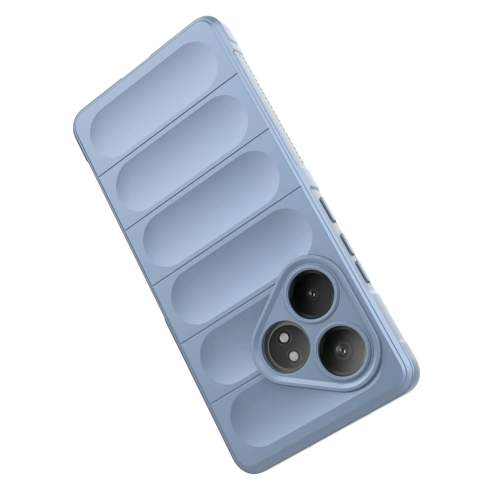 DL3 Mobilak Flexible Silicone and TPU Protective Case with Camera Protection for realme GT6 / GT Neo6 / GT Neo 6 SE / GT 6T - Baby Blue
