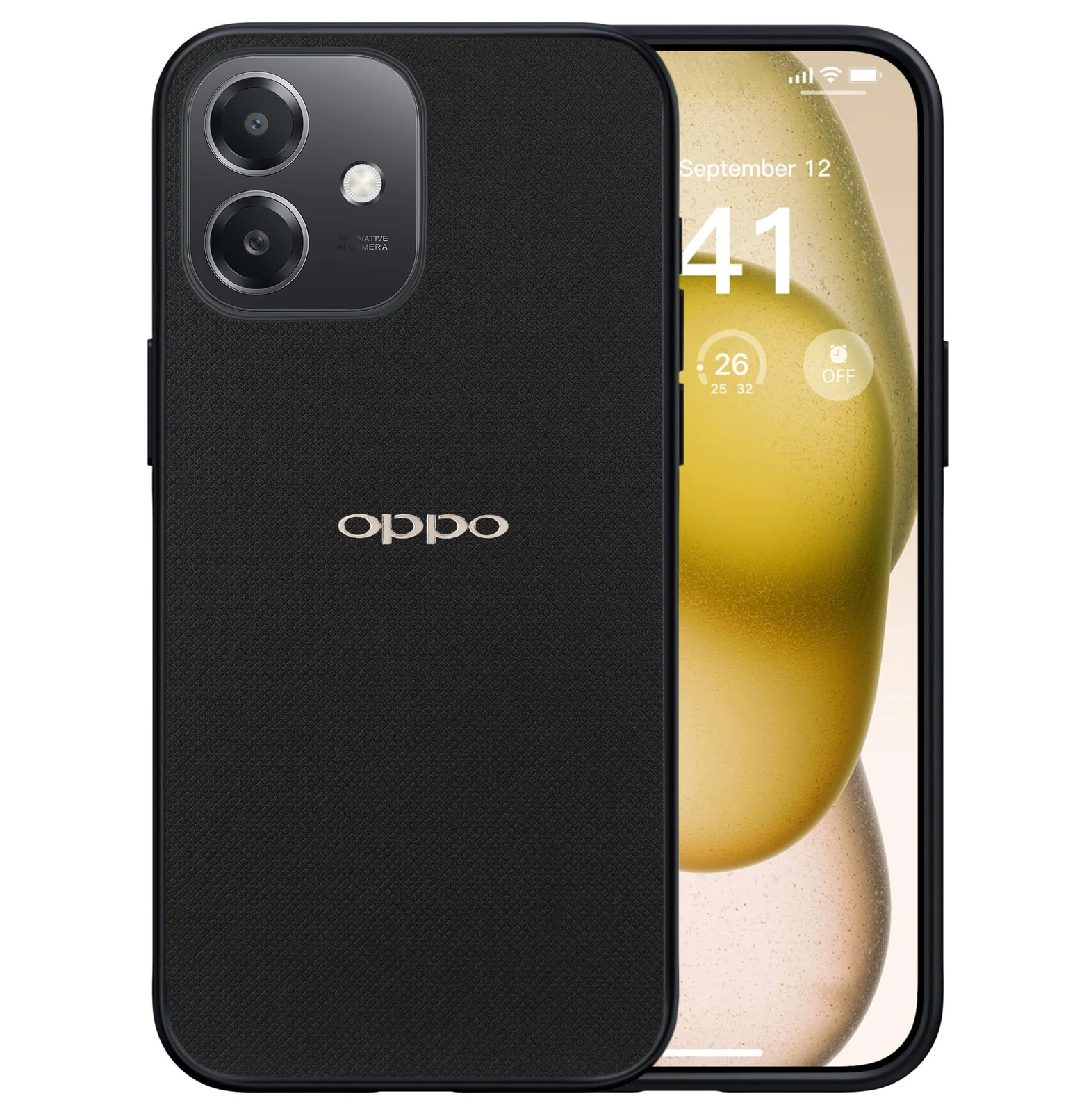 DL3 Mobilak PC and TPU Protective Case for OPPO A3 / OPPO A3x with Camera Protection and Shockproof Design